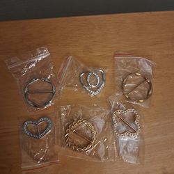 VJV-Scarf holders set of 6