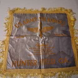 VINTAGE ARMY AIR FORCE PILLOW CASE