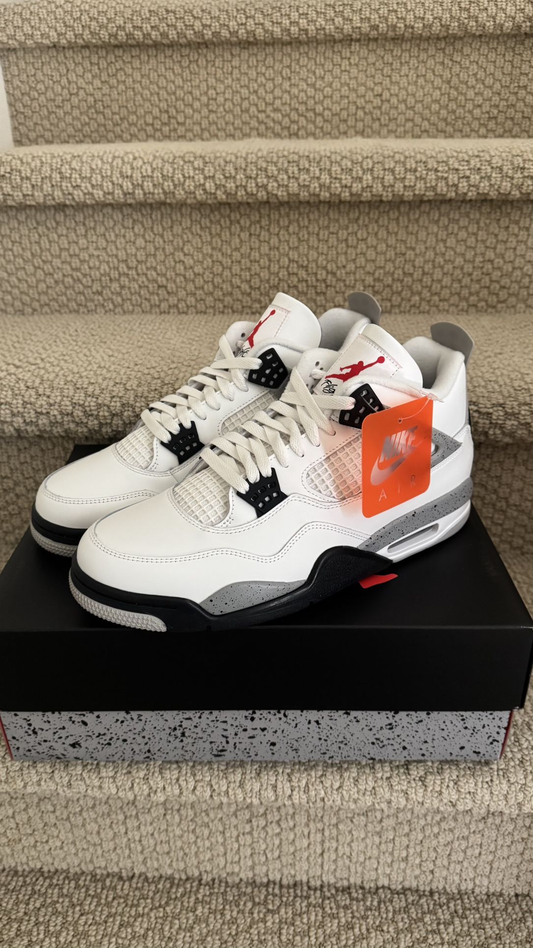 Brand New Air Jordan 4 IV White Cement Size 11 Nike Air