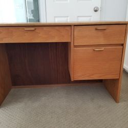 New Oak Office Desk 