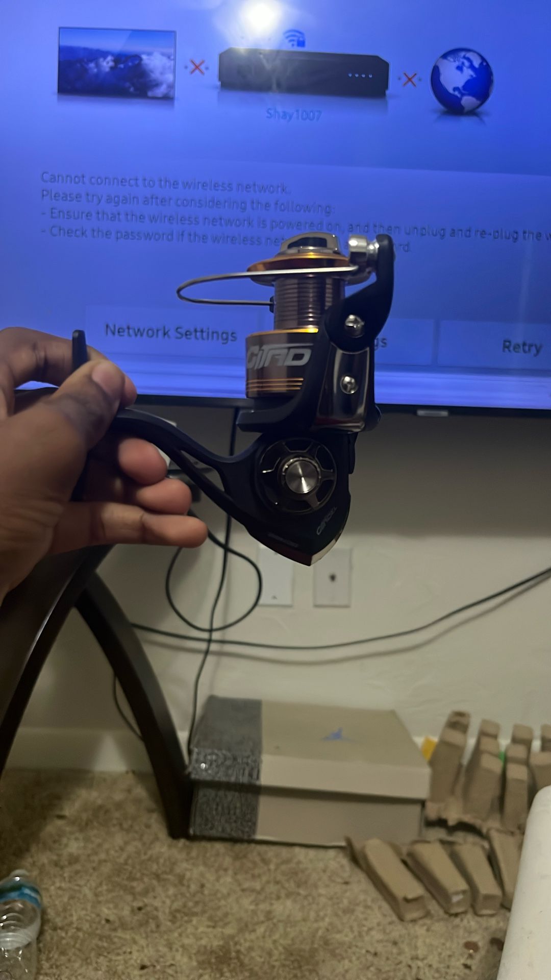 Freshwater/saltwater Reel