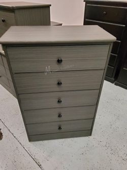 Gray Matte Bedroom Dresser!