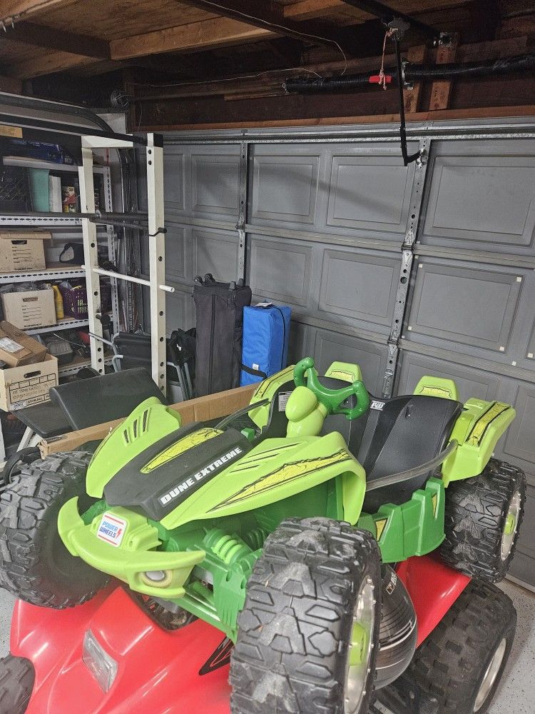 Power Wheels Motorized Quad Atv Dune Buggy