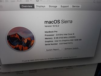 Macbook Pro 2017