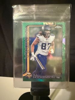 Topps chrome tj numbered /99