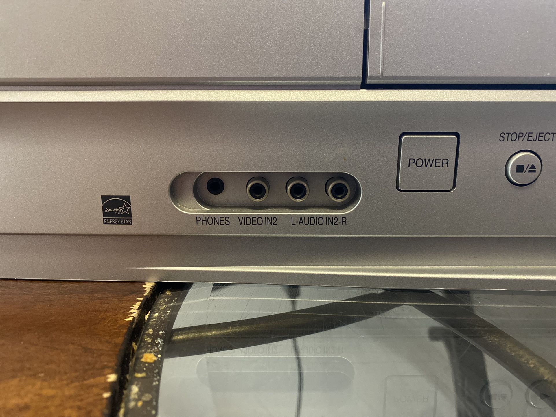 Panasonic Tau 27in CRT TV (PVDF2735) With Built In VHS, DVD Player And