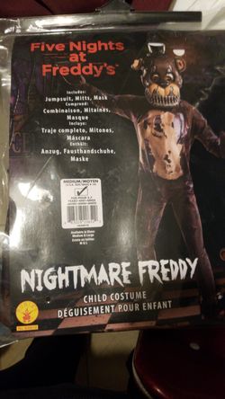 Five nights at freddys costume