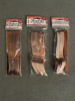 Rose Gold utensils