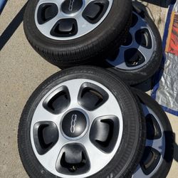 FIAT 500 Wheels & Tires (Set Of 4)