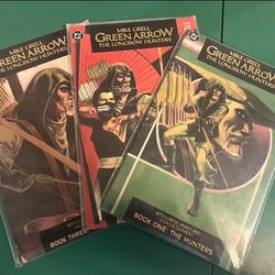 1987 Green Arrow The Longbow Hunters Limited Series Comics 