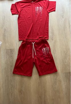 🔥 AMIRI Red Drip Short Set 🔥
