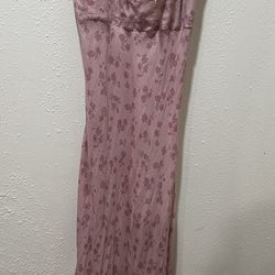 Strapless Floral Maxi Dress (Optional Straps) 