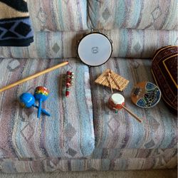 Set Of musical instruments