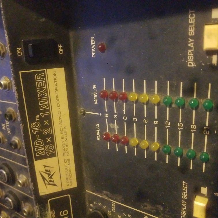 Vintage Peavey Mixer