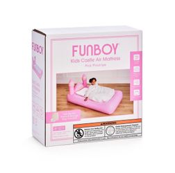 Girls Pink Castle Air Mattress