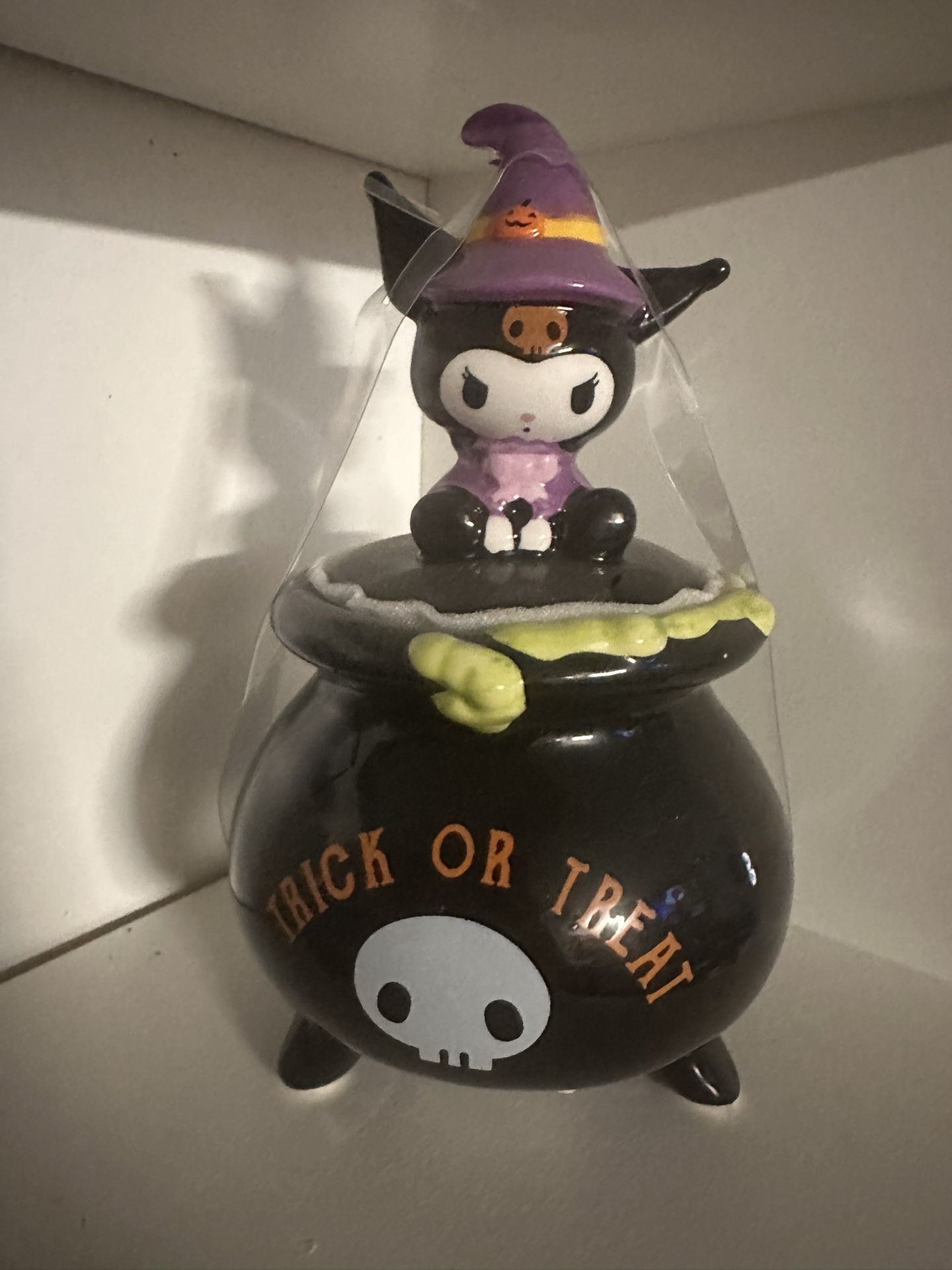 Kuromi Trick Or Treat Jar Ceramic