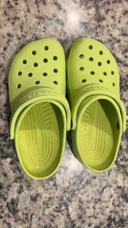 Lime Green Crocs