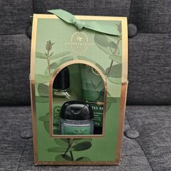 Eucalyptus Spearmint Stress Relief Bath And Body Works Gift Set