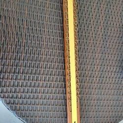 Necktie rack holds 18 ties