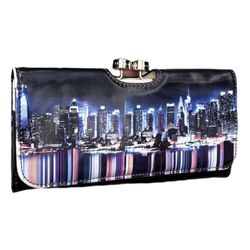 Ted Baker New York City Boston Terrier Dog Wallet AS IS