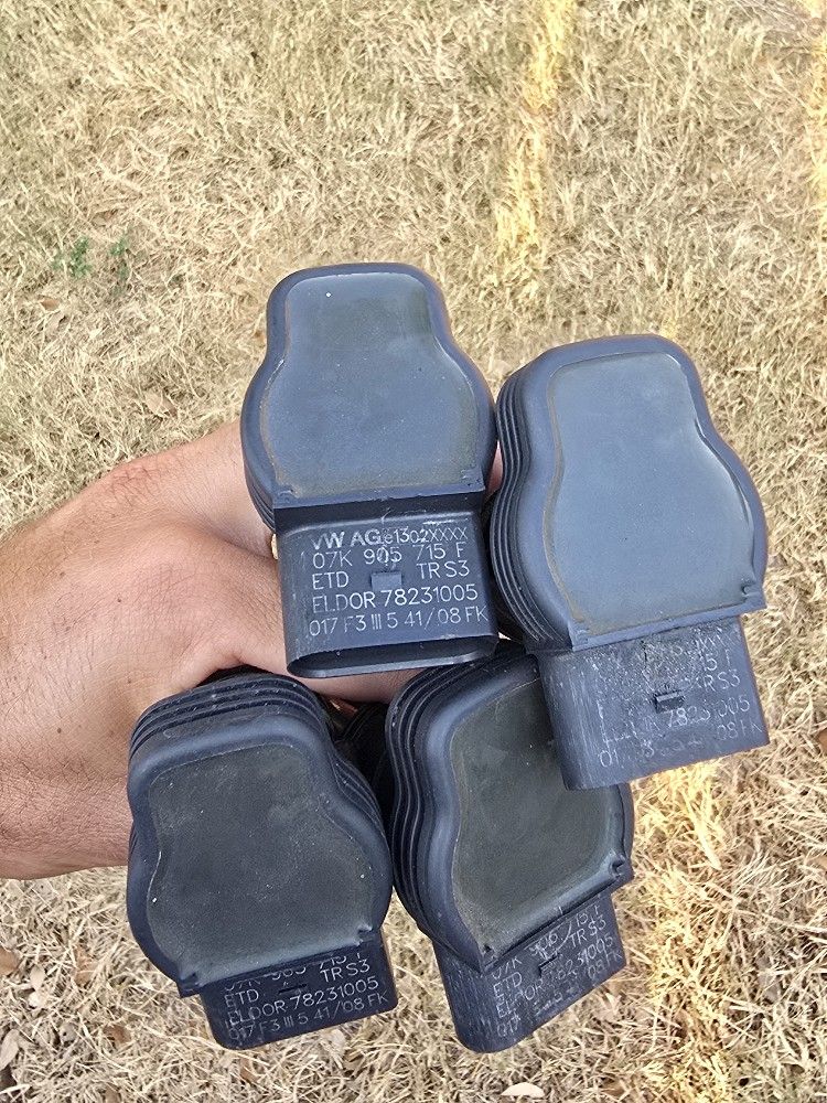 OEM GENUINE AUDI IGNITION COIL SET  (80K MILES)