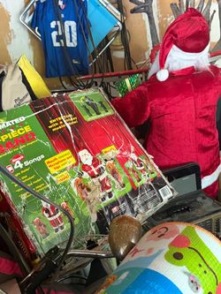 Tons of vintage Christmas items dolls too( not dollar)