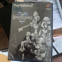 Kingdom Hearts 2 Ps2 PlayStation Disney Japanese Collectible Video game 