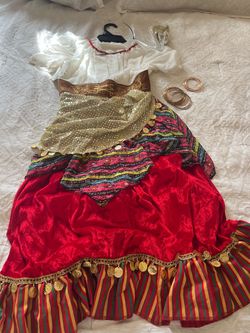 Gypsy costume size 10/12 girls