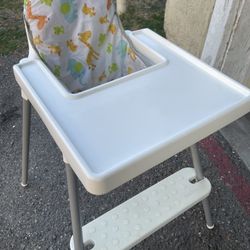 IKEA Baby High Chair With Accessories