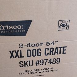 Dog Crate XXL Double Door Frisco( Brand New)