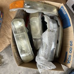 Chevy Silverado headlight clear corner 