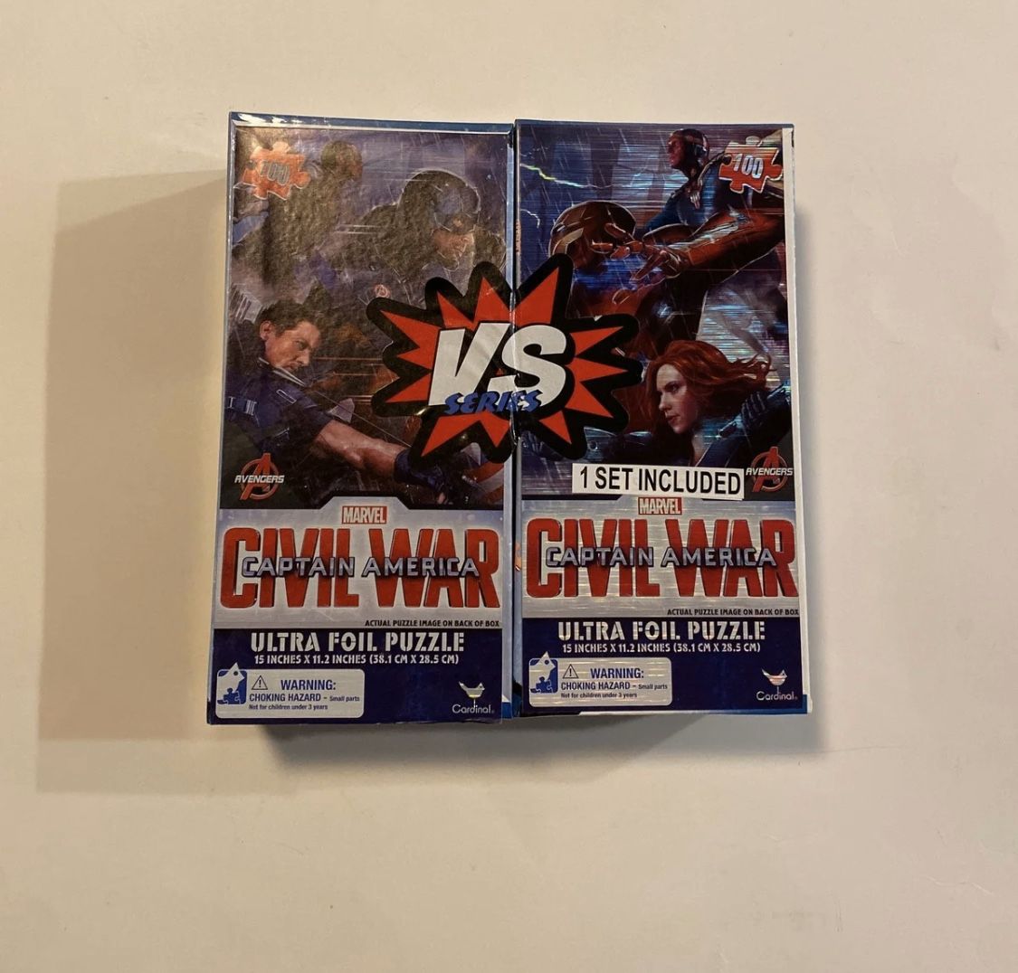 Puzzle- Avengers Captain America 2 pack