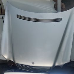 97-04 Mercedes Benz - Front Hood Silver W210 E320 E430 E55