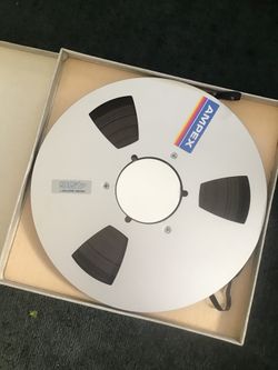 Magnetic audio tape quarter inch excellent condition $50