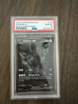 Pokémon Zekrom Ex PSA 10