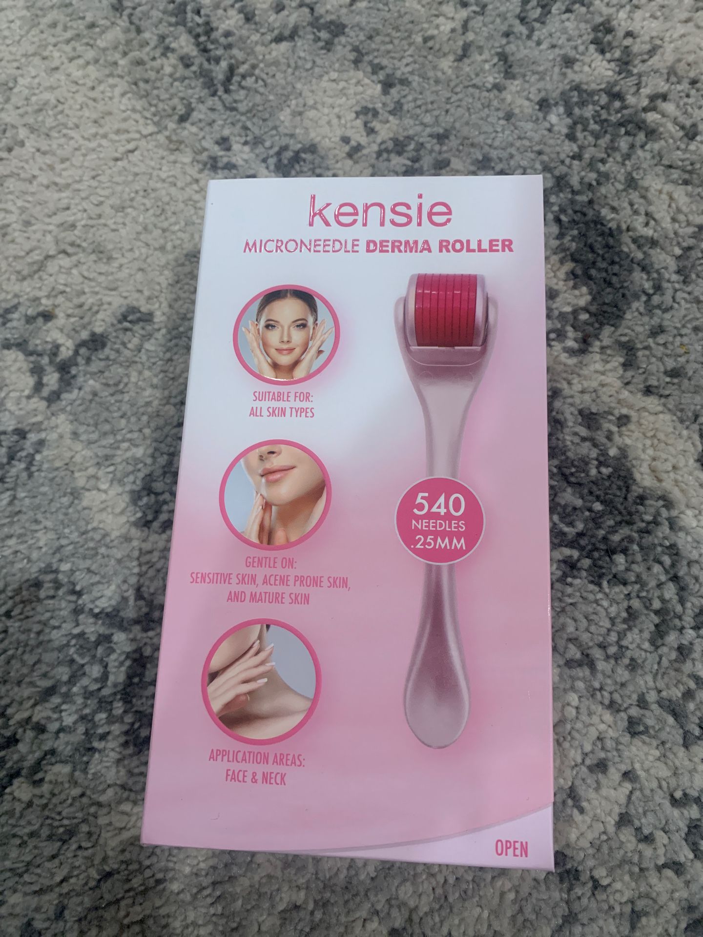 Kensie microneedle derma roller