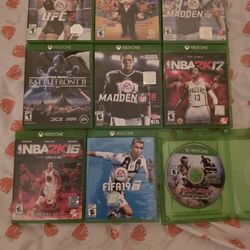 Xbox One Video Games $10 Each