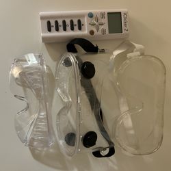 lab goggles and iclicker
