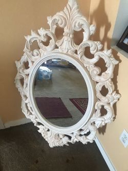 Mirror and table