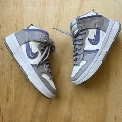 Nike Dunk High Up Iron Purple