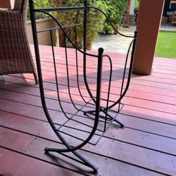 Wrought Iron Towel Rack Great In The Bathroom Or By A Pool!
