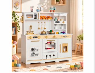 Brand new in the box- Kids Kitchen playset White
