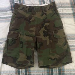 Polo Ralph Lauren Men's 10.5 Relaxed Fit Camouflage Cotton Cargo Shorts Sz 32
