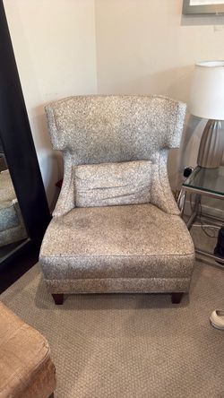 Neutral Designer Lounge Chair