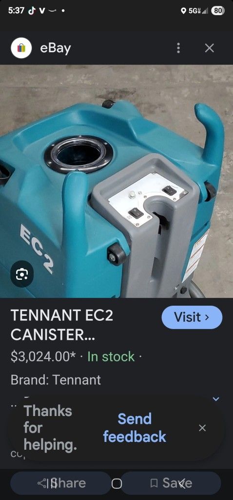 Industrial Carpet Cleaner