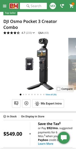 Brand new DJI Osmo Pocket 3 Creator Combo