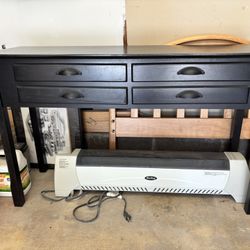 Black Side Table