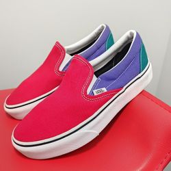 Vans Off The Wall Women's Multicolors Low Top Sneakers Size 8