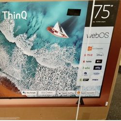 75 Tv $55 Down On Finacing Free Delivery 6 Month Warranty. 75 Lg Smart 4k Hdtv 
