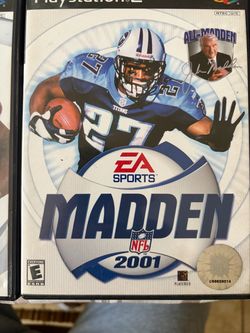 Madden NFL 2001 PlayStation 2 Game